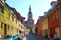 Greifswald mit Dom St. Nikolai - Bild vergrößern ...